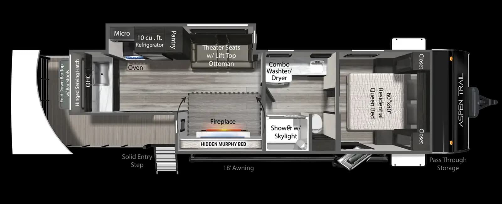 2025 Dutchmen 2025 Dutchmen Aspen Trail - thumbnail 2