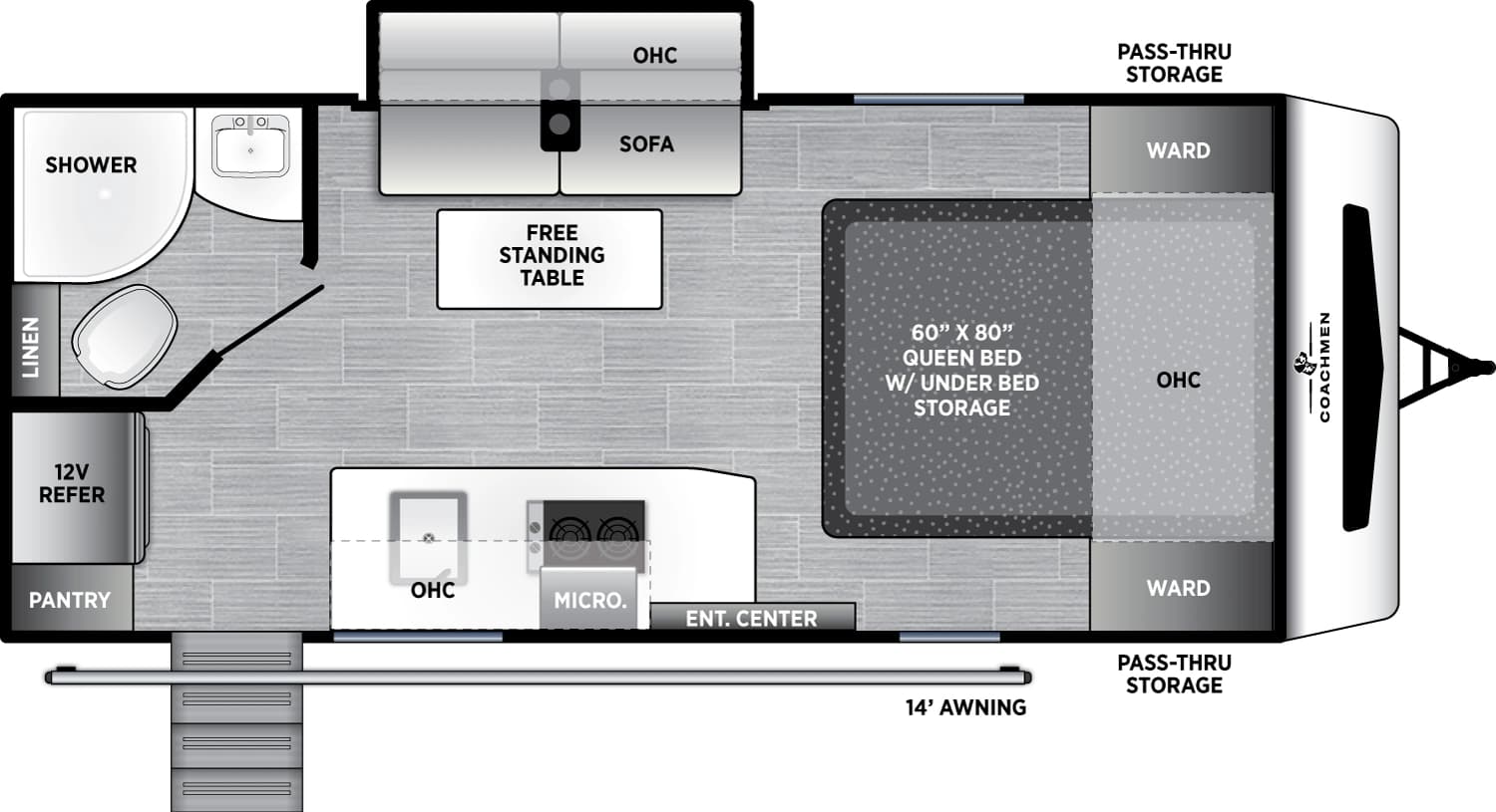 2026 Coachmen 2026 Coachmen Freedom Express - thumbnail 2