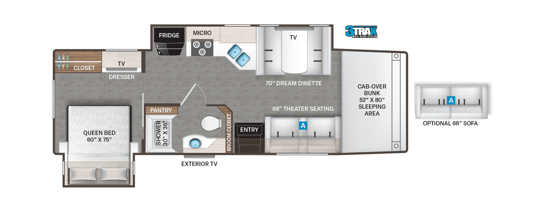 2026 Thor Motor Coach 2026 Thor Motor Coach Omni Trail - thumbnail 2