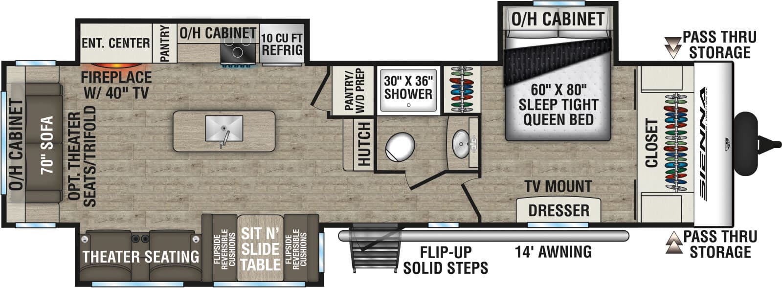 2026 Venture RV 2026 Venture RV Sienna - thumbnail 2